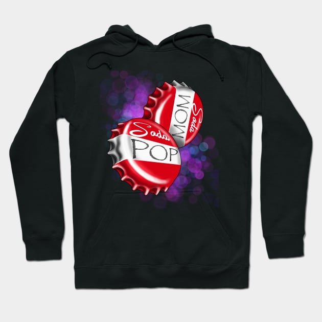 Soda Mom & Pop Hoodie by MetroInk